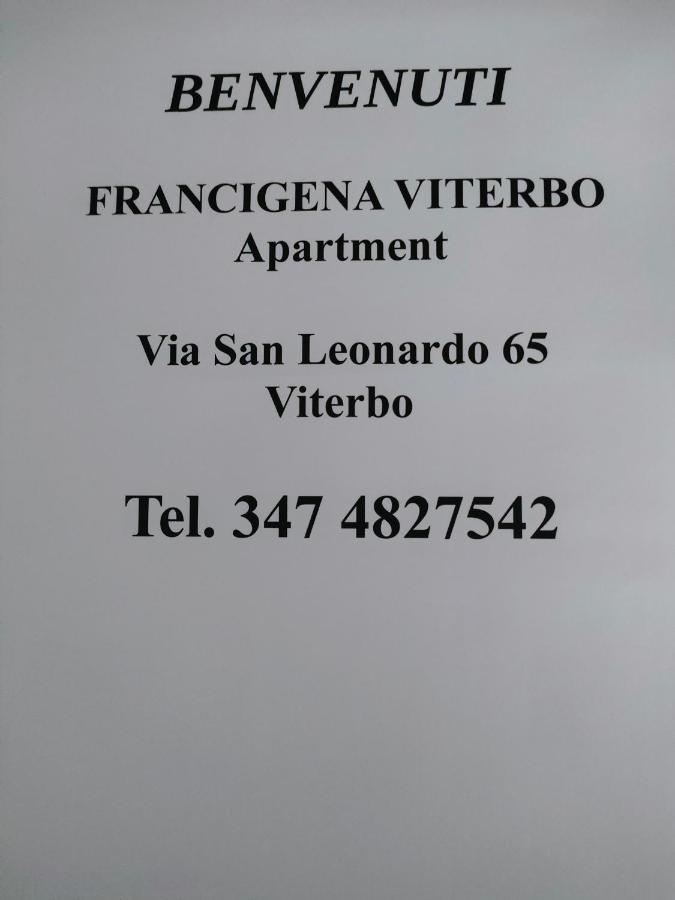 Francigena Viterbo Apartment Con Parcheggio Gratuito A Soli 2 Minuti エクステリア 写真